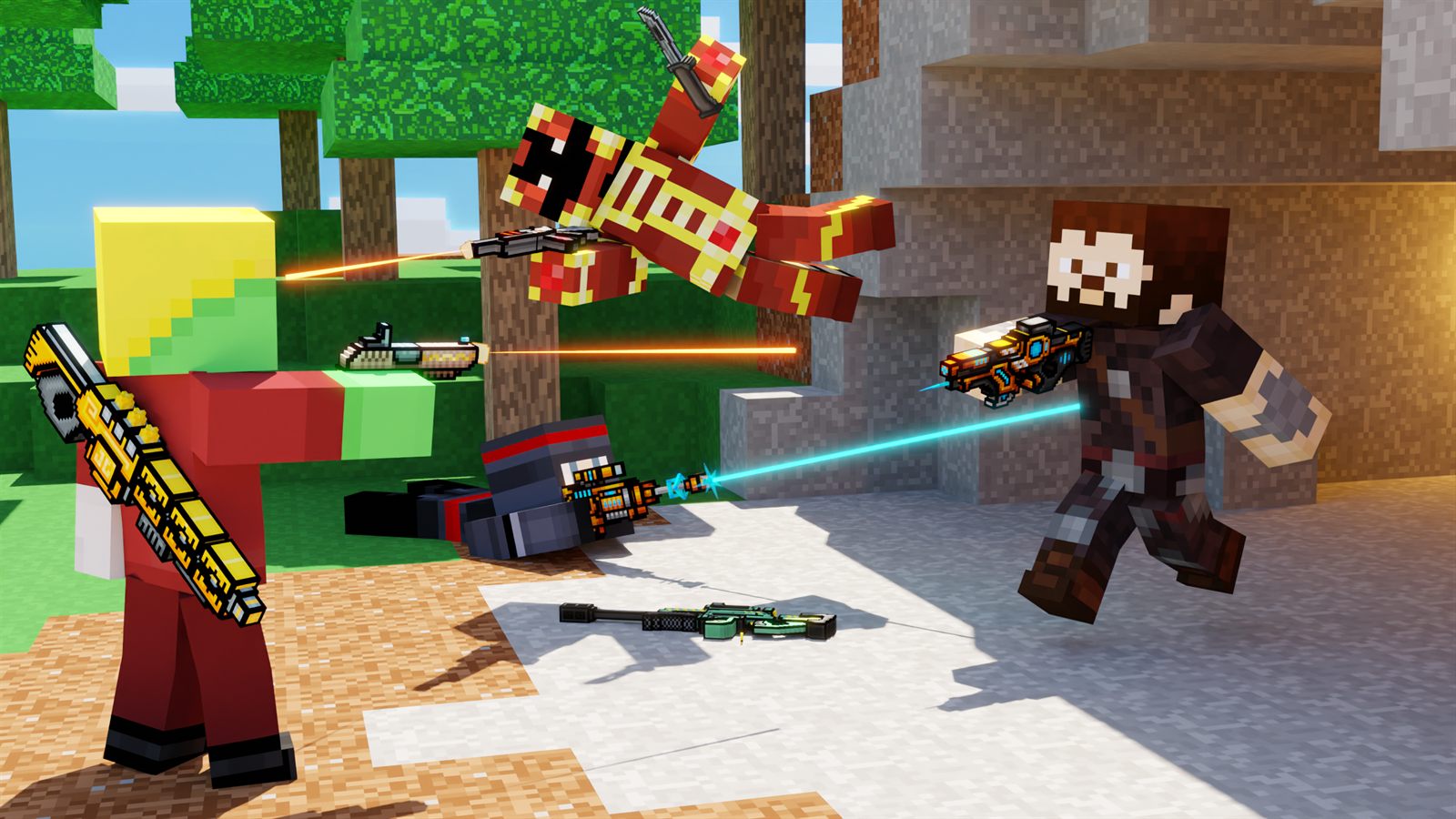Pixel Royale 3D v0.1.0 promo art